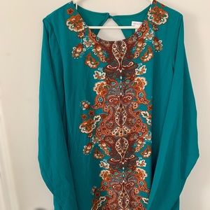 Long Sleeve Knee High XXL Dress